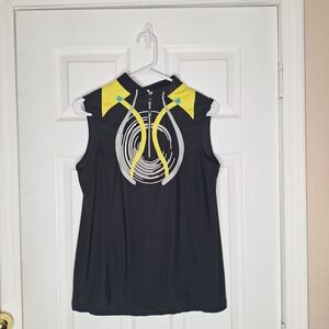 Jamie Sadock Sleeveless Women's Tennis Tank Golf Top Size Medium